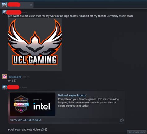 eSports Logo Voting Scam : r/SteamScams .